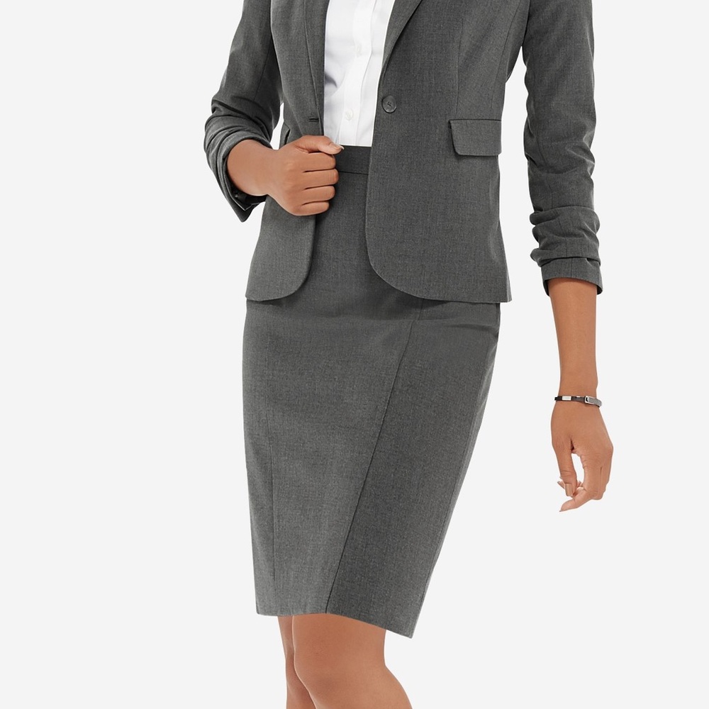 The Limited Collection Gray Pencil Skirt